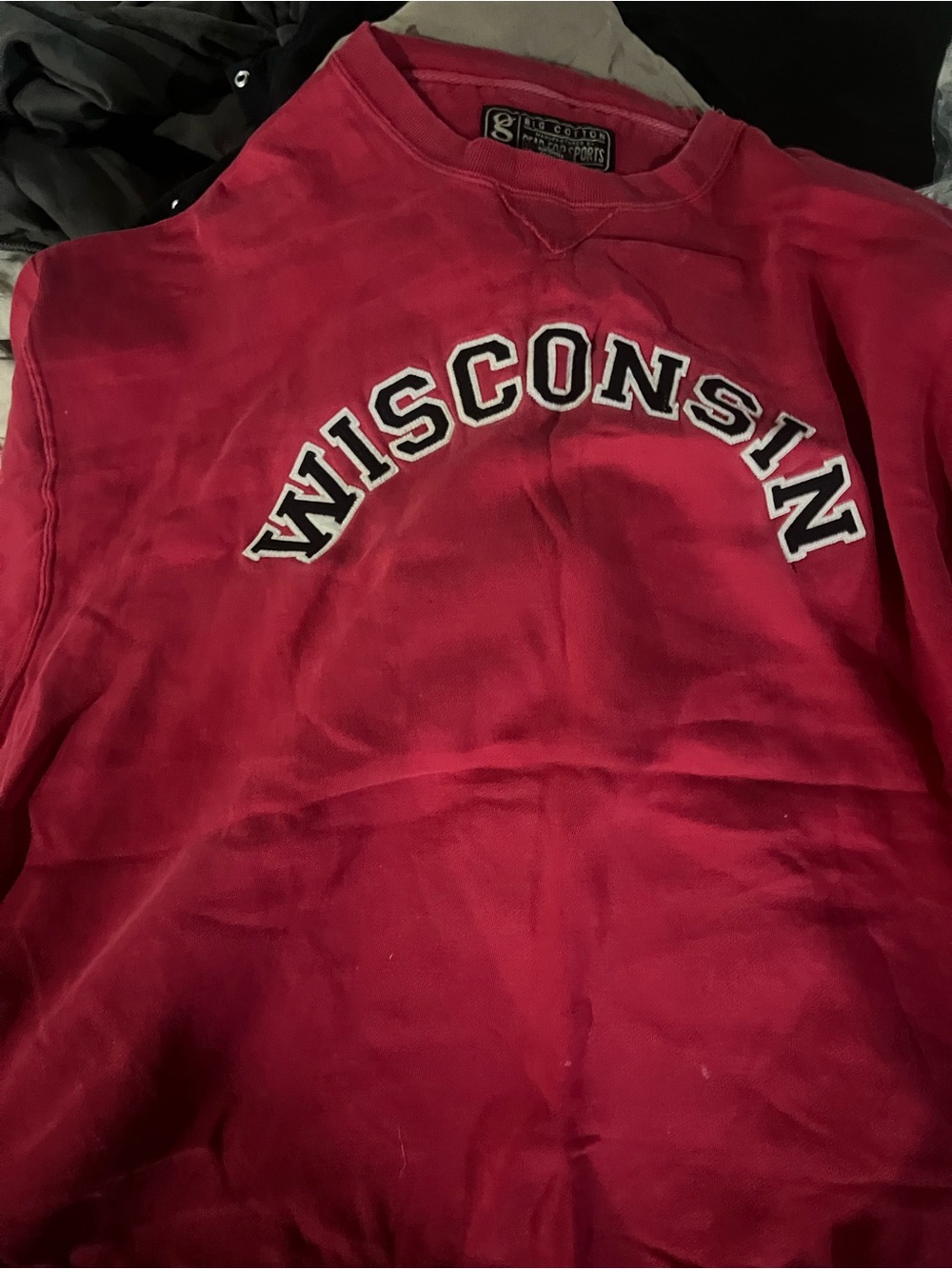 Vintage Gear For Sports Wisconsin Crewneck